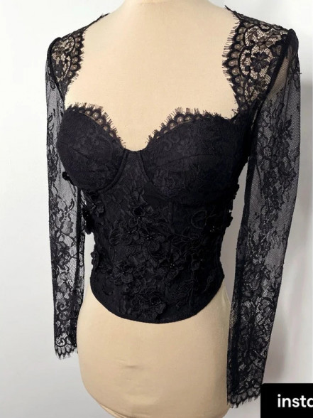 KRISTINA floral corset