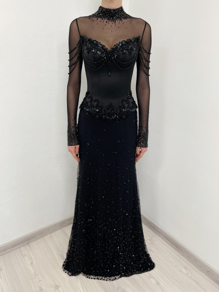 ELLEANORA crystal skirt
