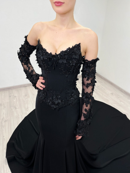 NICOLE 3D floral corset